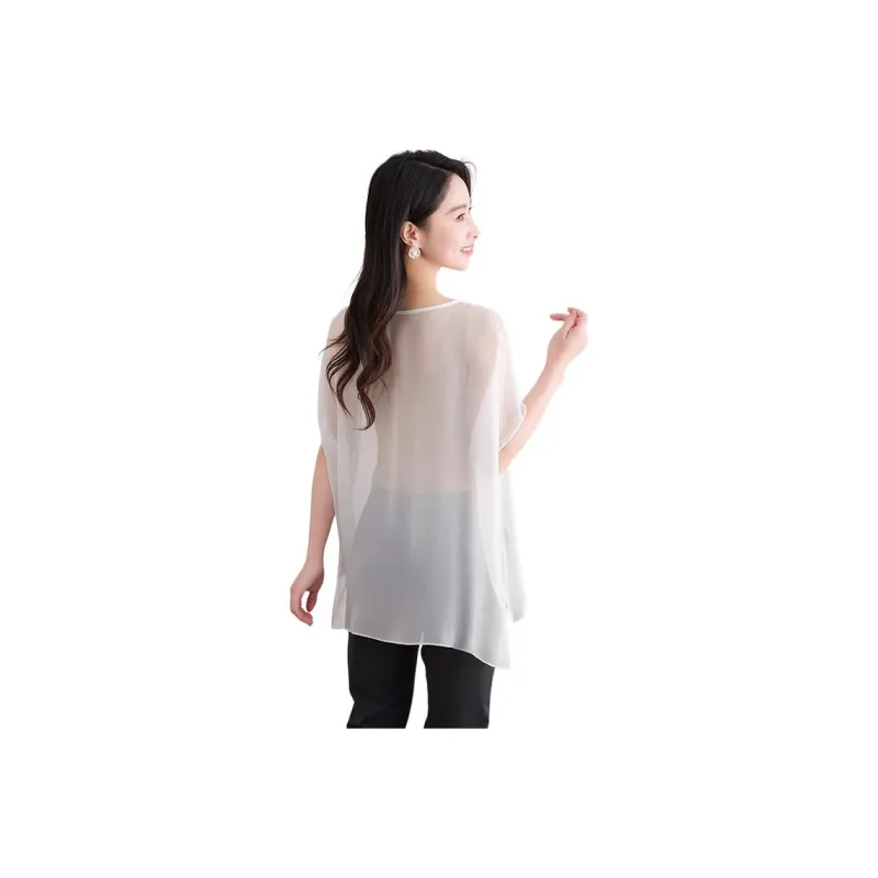 Yi Mengyuan Silk T shirt Women's-1