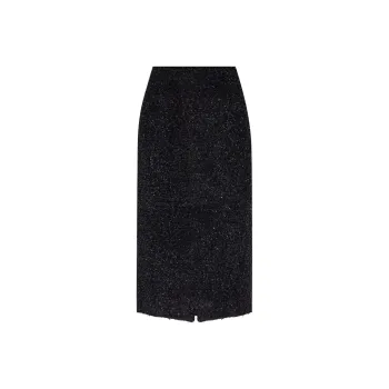 Balenciaga Casual Long Skirts Women's Black