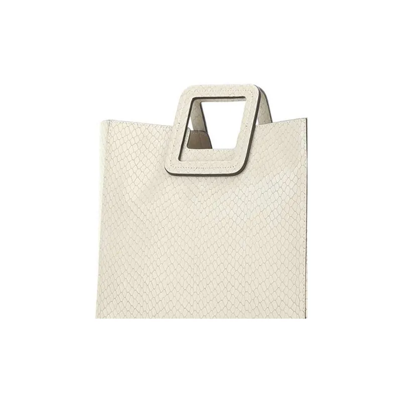 Staud Calfskin Handbag Women's White-3