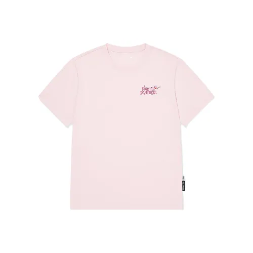 QIAODAN T Shirt Men's Moon Viewing Pink
