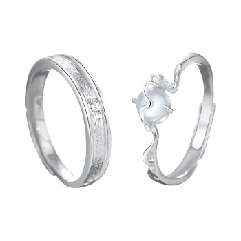 MEIYAER S925 Silver Rings Unisex