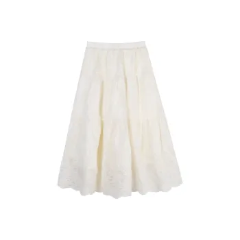 TUSHIFEI Casual Long Skirts Women's Image Color