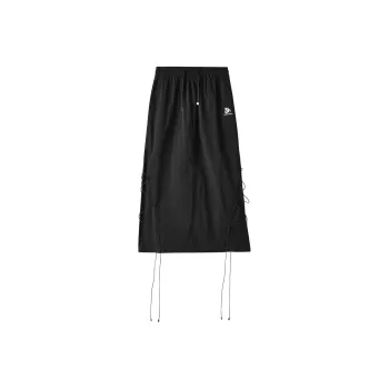 Skechers Casual Long Skirts Women's Carbon Black