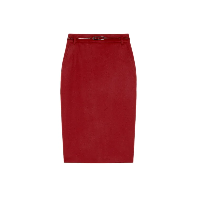 MaxMara Studio Ginseng Pencil Skirt-0