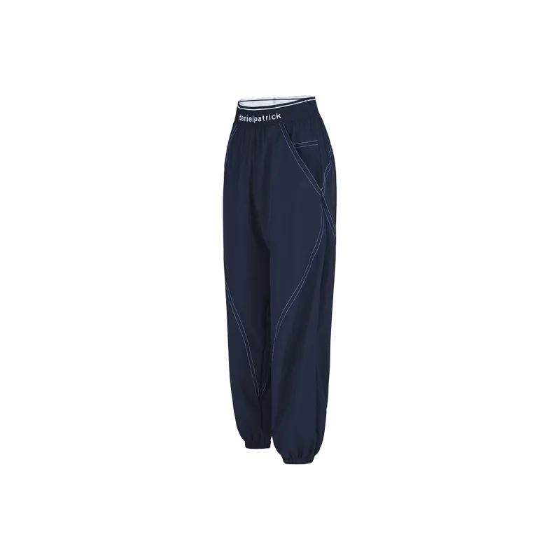 Lan Pattern Athletic Trousers Women's-4