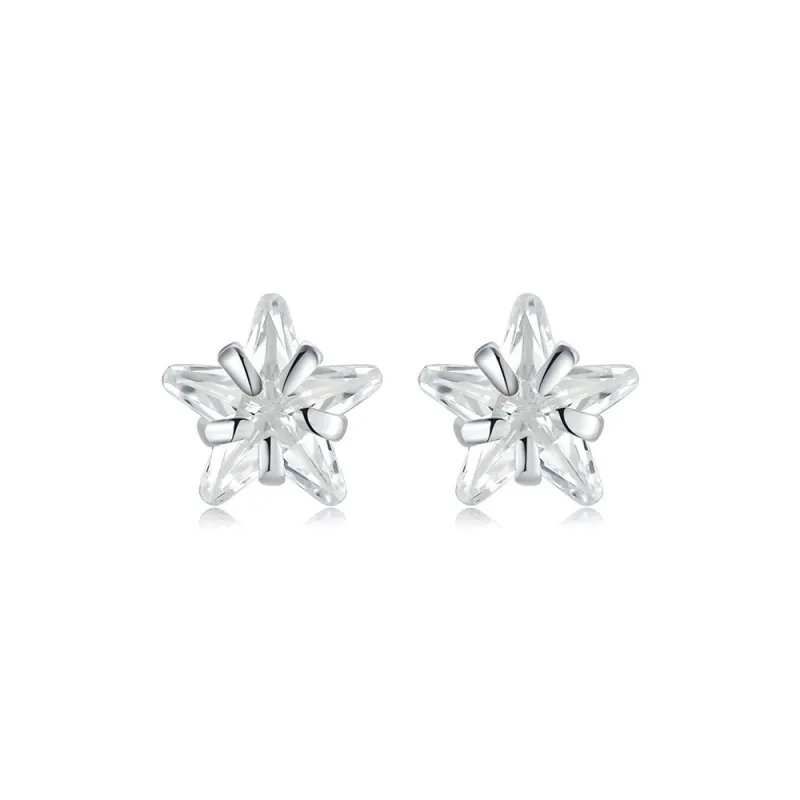 ALI THE FOX S999 Fine Silver Stud Earrings Women's-2