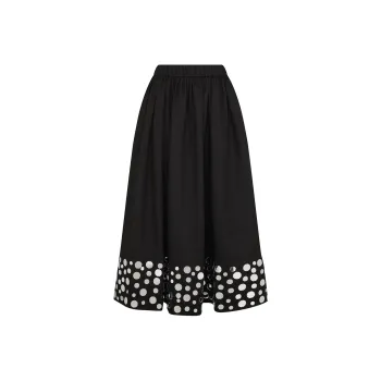 Zimmermann FW24 Casual Long Skirts Women's Black