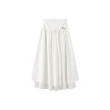 CUBIC Casual Long Skirts Women's White