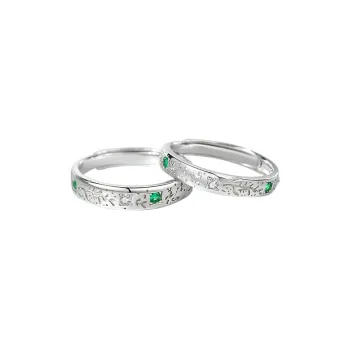 DAWO 925 Sterling Silver Rings Unisex