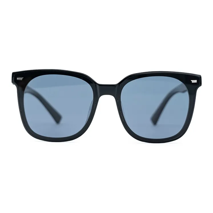 HELEN KELLER Plate Frame Square Sunglasses Unisex-1