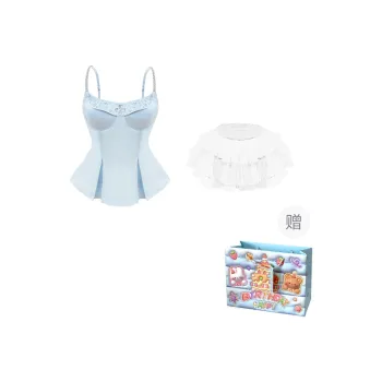 TWOPLUMGIRLS Two Piece Skirt Sets Women's