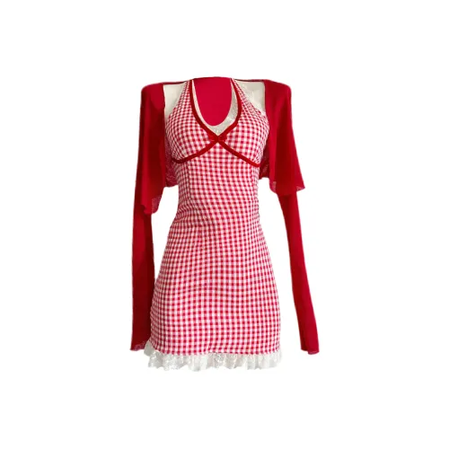 Udon House Two Piece Skirt Sets Women
s