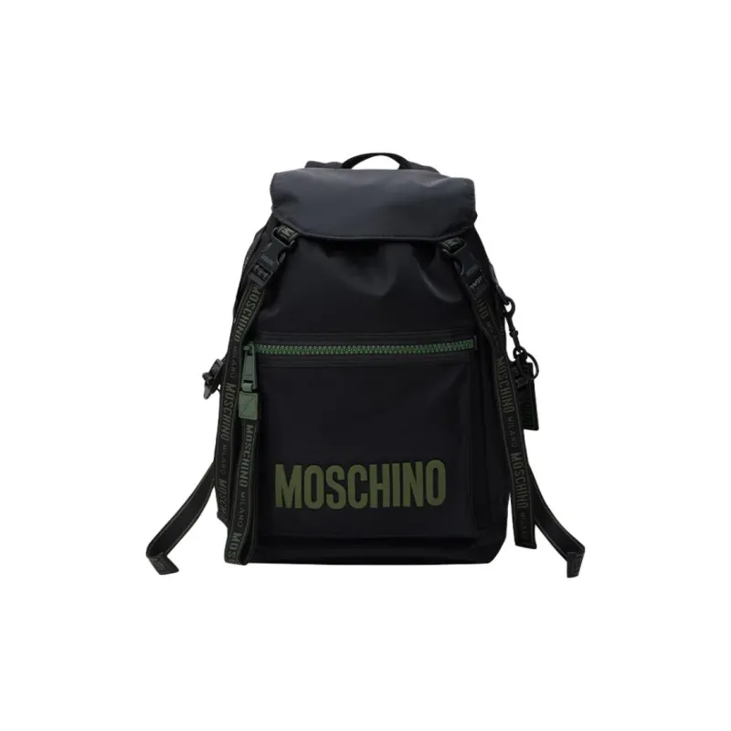 MOSCHINO Polyamide Backpack Men's Green-0