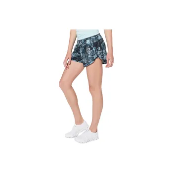 Lululemon Tracker Sports Shorts 4' Women's Blue Black Print