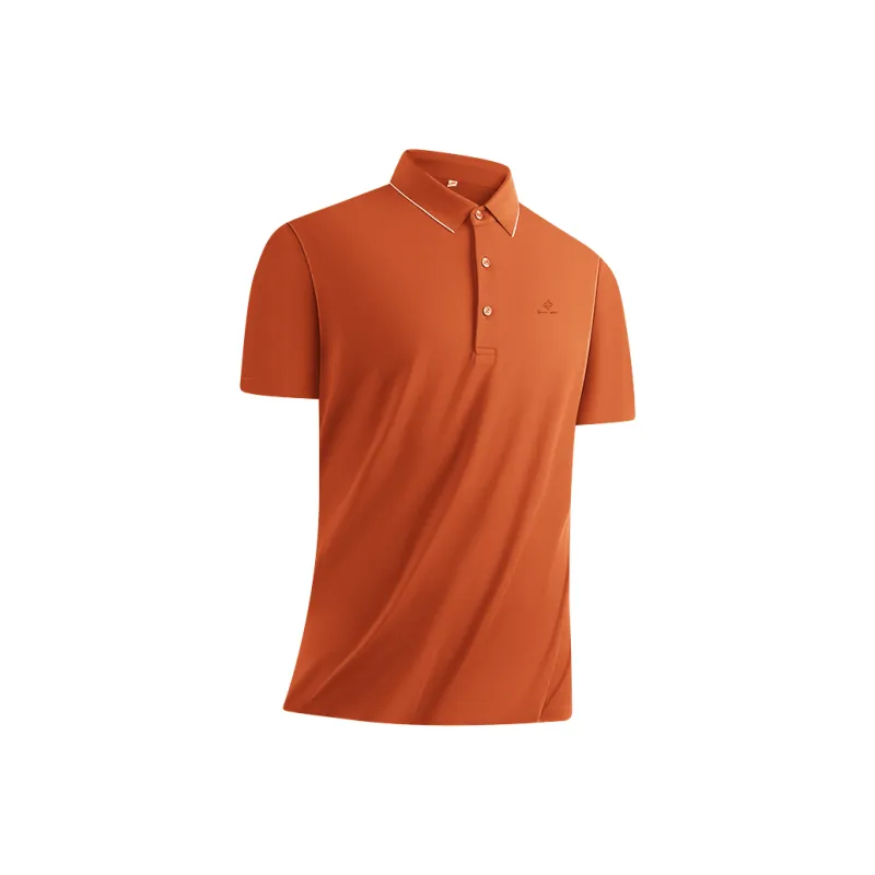 Red bean Polo Shirts Men-16