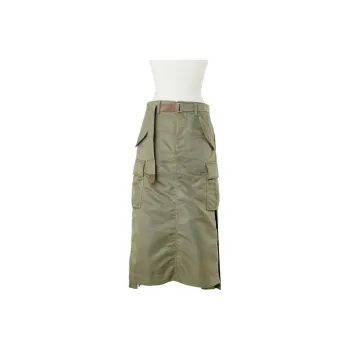 Sacai Casual Long Skirts Women's Light Umber