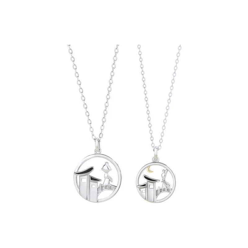MEIYAER S925 Silver Necklaces Unisex-0