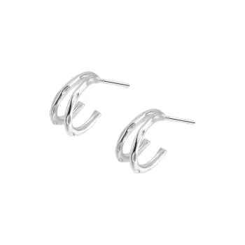 Daisy Dream 999 Fine Silver Stud Earrings Unisex
