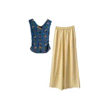 ABBY GODDESS Two Piece Skirt Sets Women's
