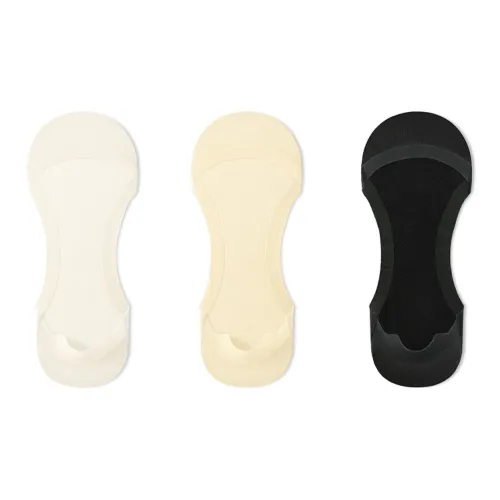 B&C.Room No Show Socks Women's 3 Pack