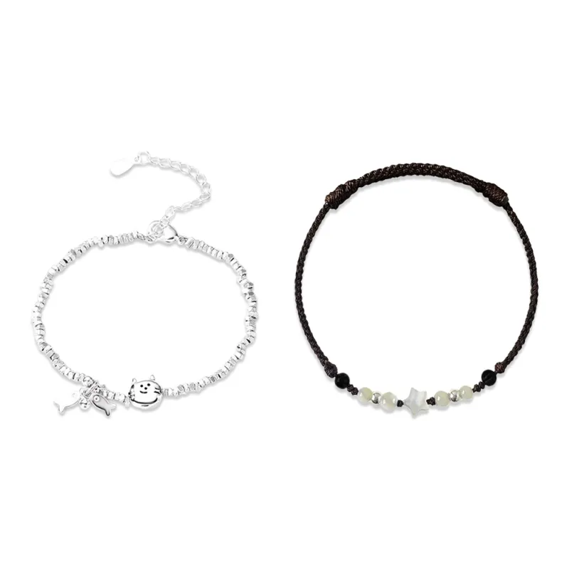 RINGLOVE Fabric Rope Bracelets Women's-0