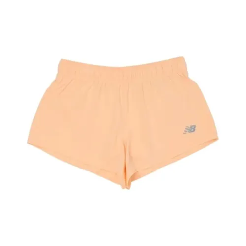 New Balance NB RC Short 3' Sports Shorts Women's Peach Blossom Color