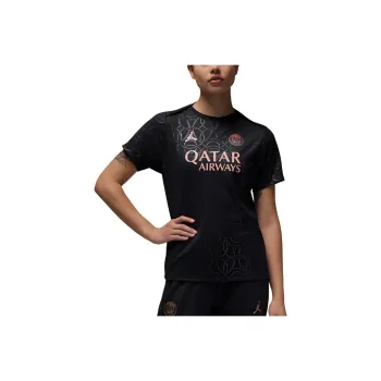 JORDAN Paris Saint Germain Academy Pro Third Women's JORDAN Dri FIT Soccer Pre Match Top
