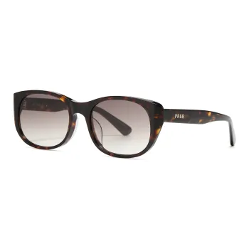 Prsr Plate Frame Oval Sunglasses Unisex