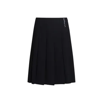 MARNI Pleated Midi Skirt