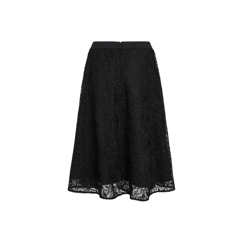 KARL LAGERFELD / Karl Lagerfeld Jeans Floral embroidered Skirt-0