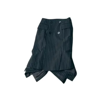 Sacai Casual Long Skirts Women's Black