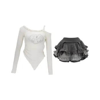 Incolore Two Piece Skirt Sets Women's
