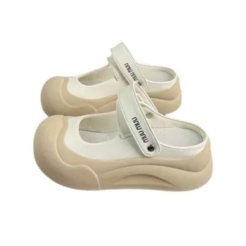 Cat Seven Seeks Rubber Sole Quiet Abrasion Resistant Slip Resistant Closed Toe Slippers Women's