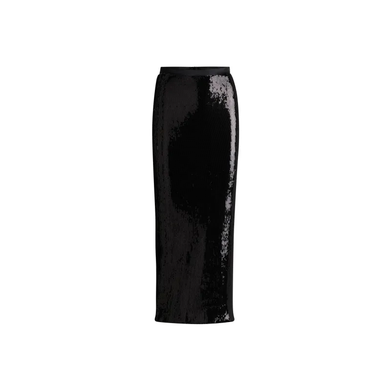 HUGO BOSS Casual Long Skirt Women's Black-0