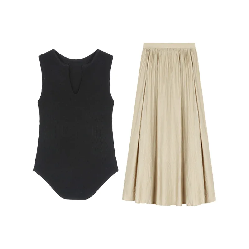 PAZZO Two Piece Skirt Sets Women's-0