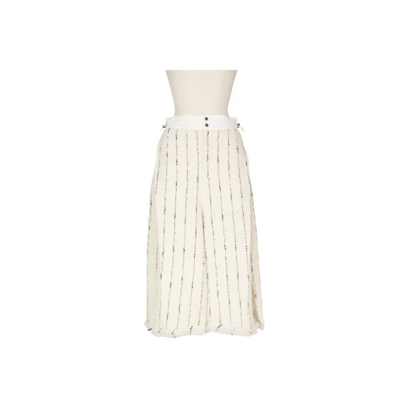 Sacai Casual Long Skirts Women's Ecru-0