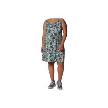Columbia PFG Freezer Casual Long Skirts Women's Cypress Palm Tree