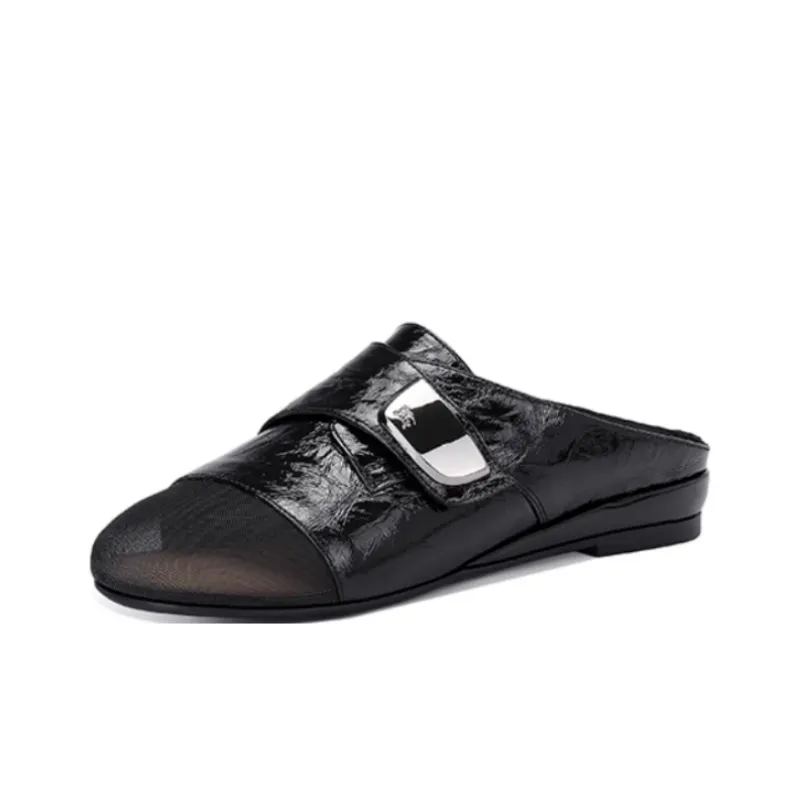 JESSICA SOPHIA Rubber Sole Odor Resistant Closed Toe Slippers Women's-0