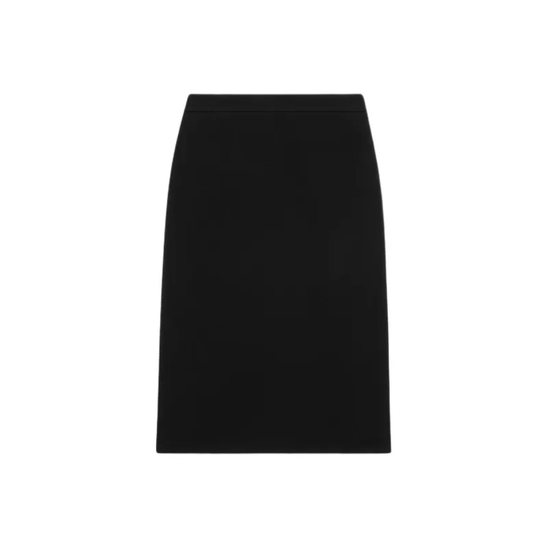 CELINE SS25 Casual Long Skirts Women's Black-0