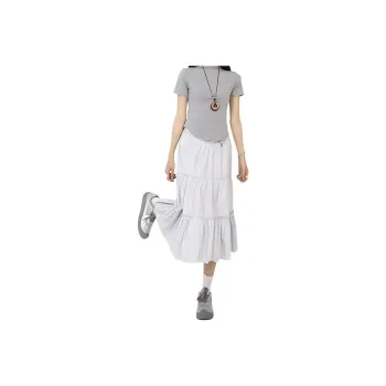 HELEH Casual Long Skirts Women's Glacier Blue
