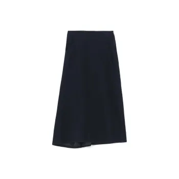 Yohji Yamamoto Casual Long Skirt Women's Indigo