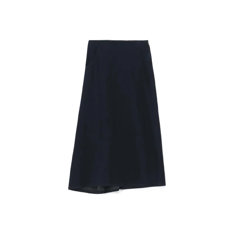 Yohji Yamamoto Casual Long Skirt Women's Indigo-0