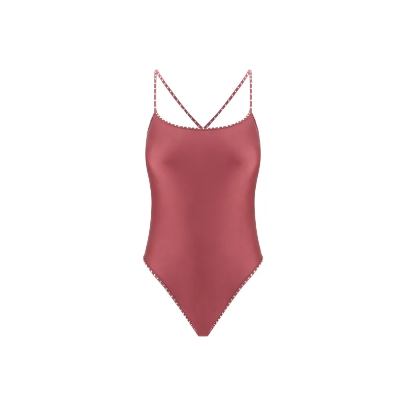 Oséree Embellished One Piece Swimsuit-0