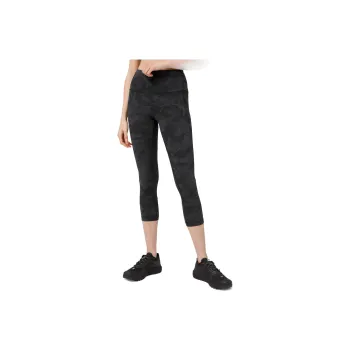 Lululemon Pace Rival Athletic Trousers Women's Black Gray Print