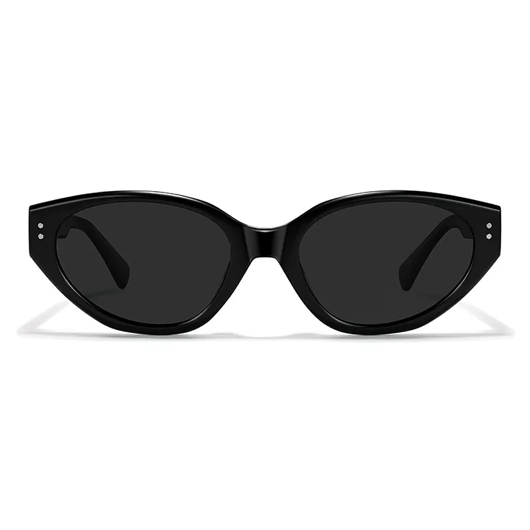 Sagawa TR/Memory Plastic Plate Frame Cat Eye Sunglasses Unisex-3