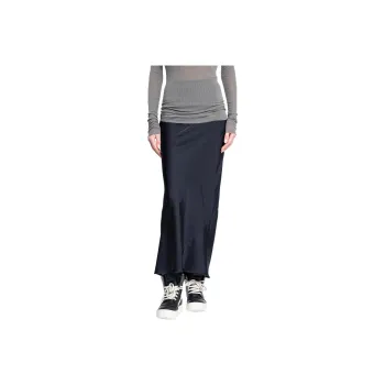 RICK OWENS/RO Casual Long Skirts Women's Black