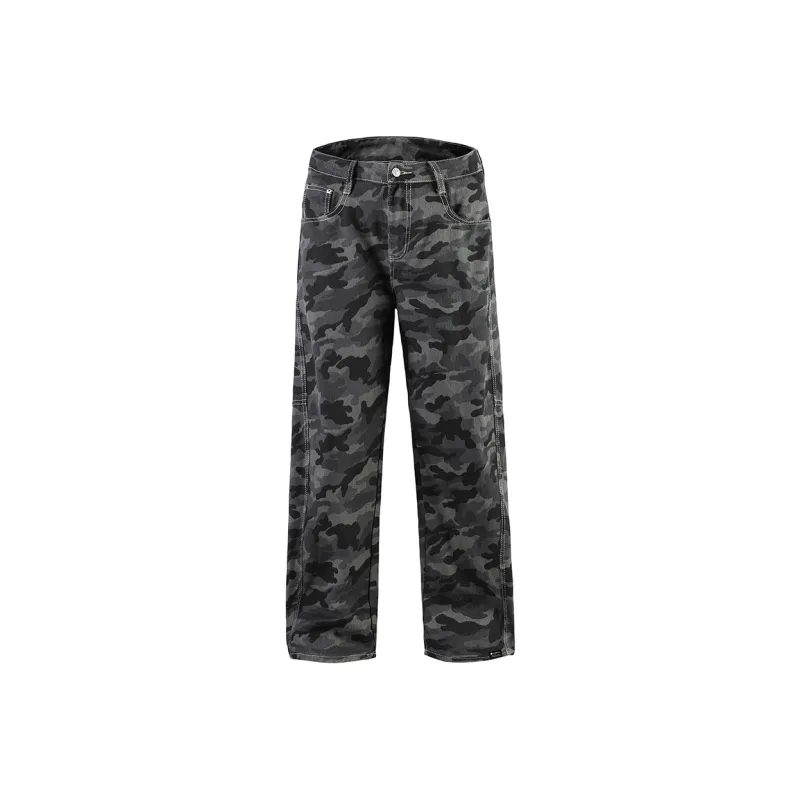 Kung Fu Panda Jeans Unisex Camouflage-0