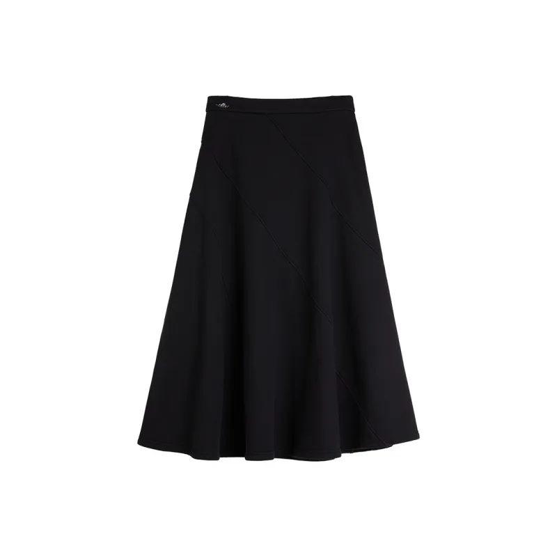 ELLE Casual Long Skirts Women's-0