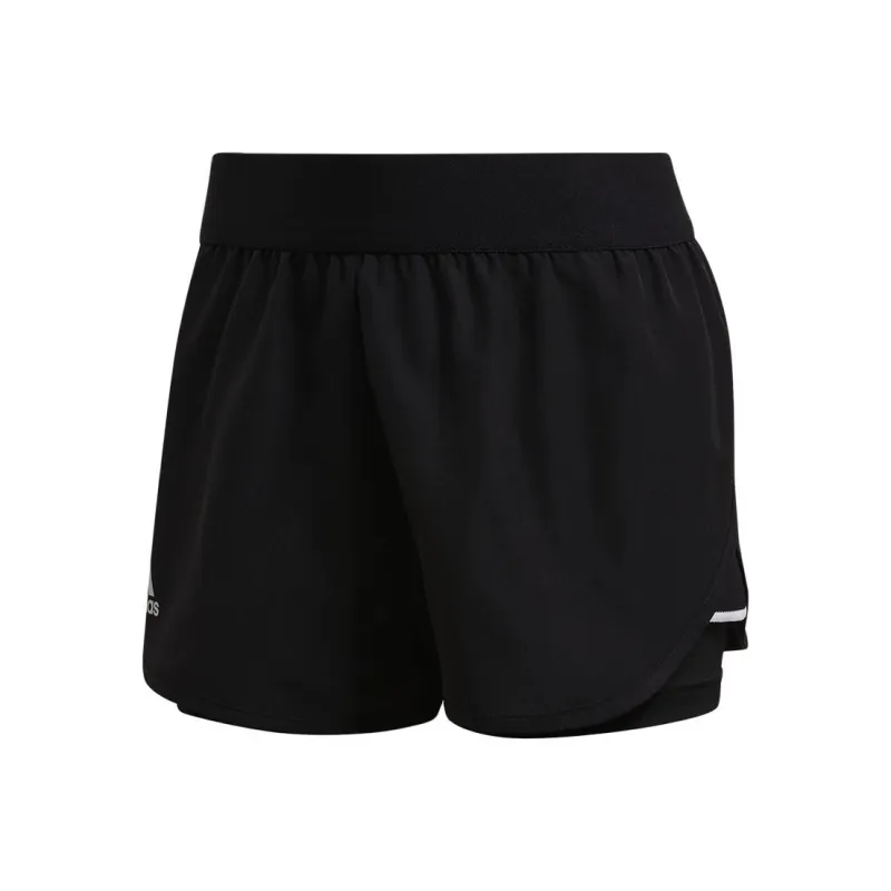 Adidas Tennis Bottoms Women's Black/Dark Silver Metal/White-0