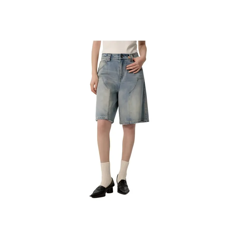 Omont Denim Shorts Women's-1